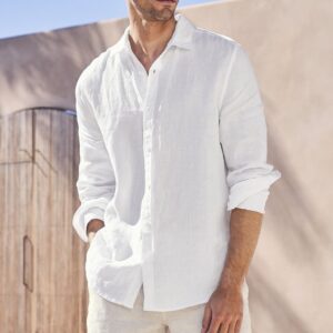 Linen shirt white